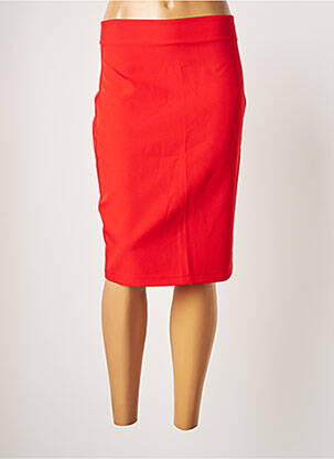 Fustă midi roșu LA FÉE ATELIER BY LA FÉE MARABOUTÉE femeie