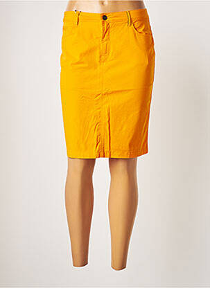 Fustă midi portocaliu COUTURIST femeie