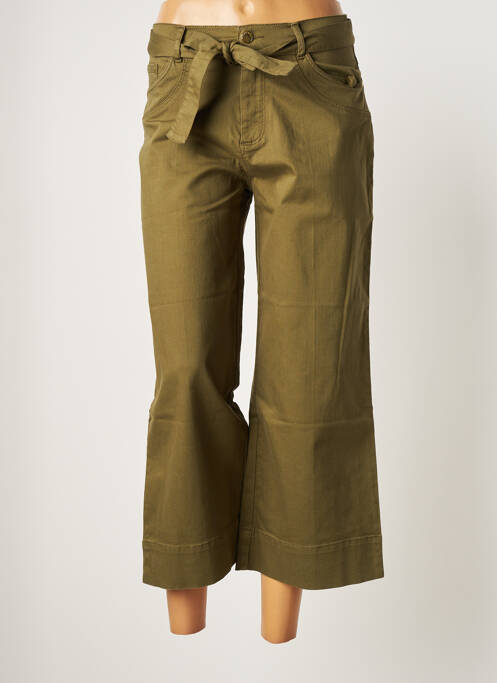 Pantalon 7/8 verde ONE STEP femeie