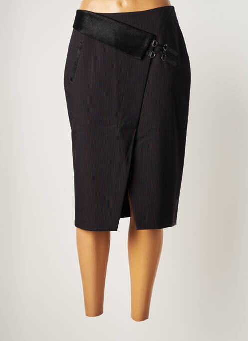 Fustă midi negru EVA KAYAN femeie