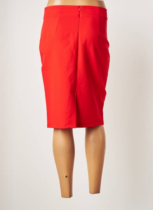Fustă midi roșu LA FÉE ATELIER BY LA FÉE MARABOUTÉE femeie