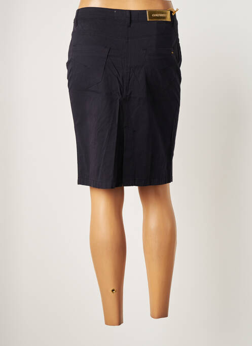 Fustă midi albastru COUTURIST femeie