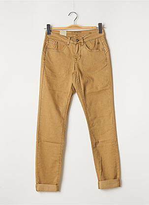 Pantalon slim bej CREAM femeie