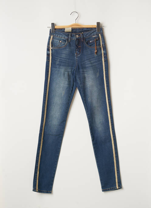 Blugi cu croială slim albastru CREAM femeie