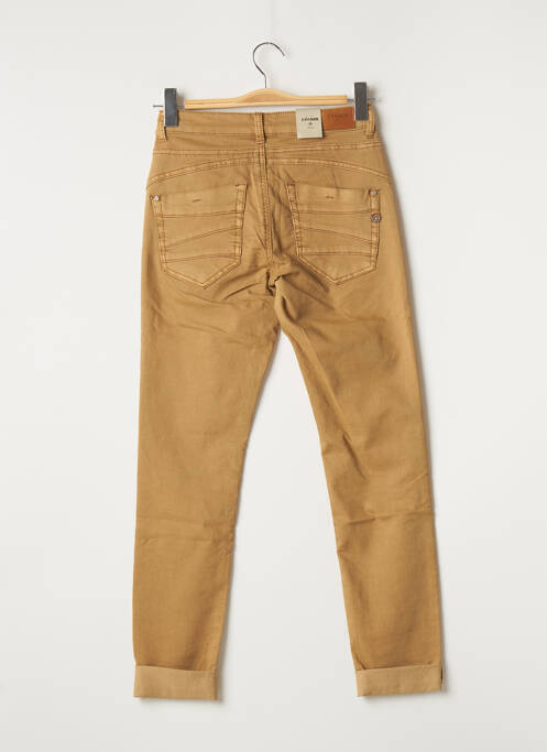 Pantalon slim bej CREAM femeie