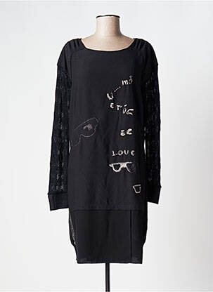 Rochie midi negru ELISA CAVALETTI femeie