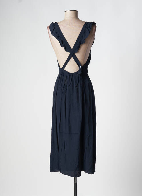 Rochie lungă albastru DES PETITS HAUTS femeie