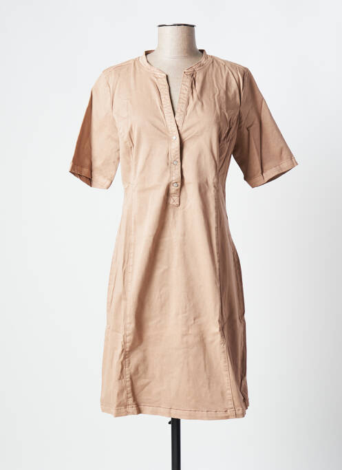 Rochie midi bej CREAM femeie