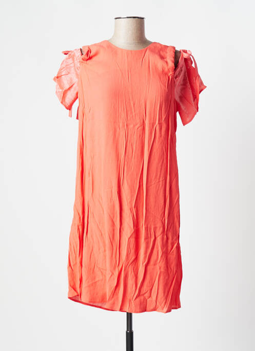 Rochie midi portocaliu EVA KAYAN femeie