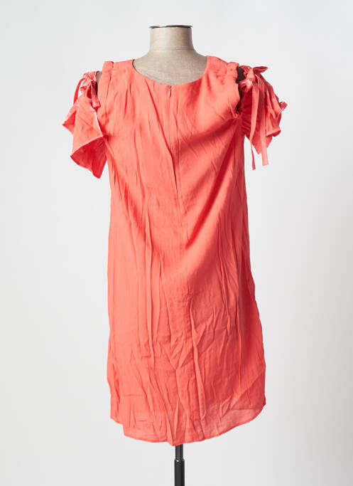 Rochie midi portocaliu EVA KAYAN femeie