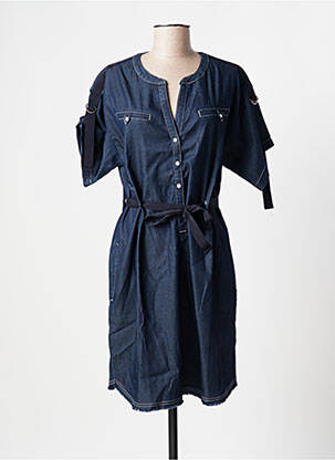 Rochie midi albastru EVA KAYAN femeie