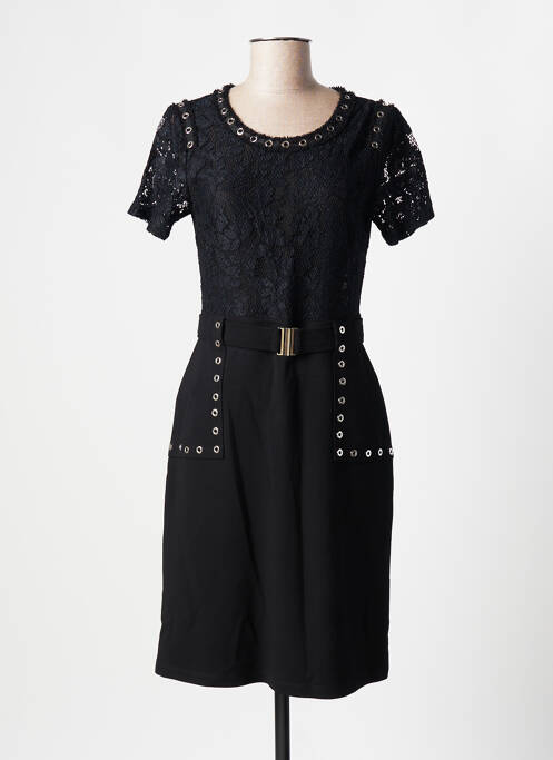 Rochie midi negru EVA KAYAN femeie