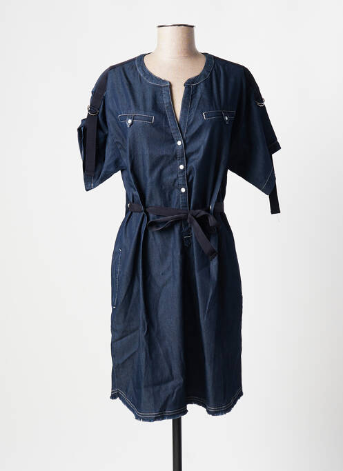 Rochie midi albastru EVA KAYAN femeie