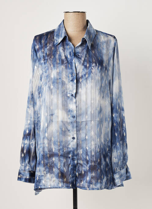 Cămașă albastru LAUREN VIDAL femeie