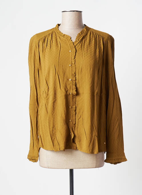 Cămașă verde DES PETITS HAUTS femeie