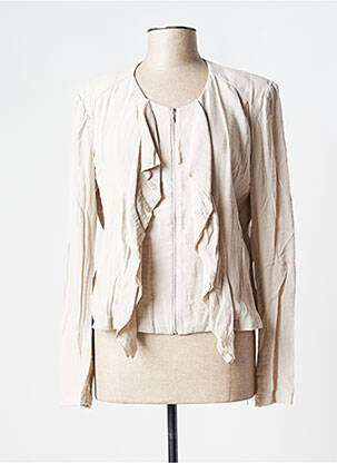 Jachete casual bej EVA KAYAN femeie