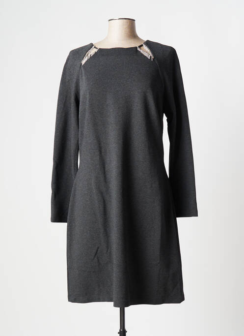 Rochie midi gri EVA KAYAN femeie