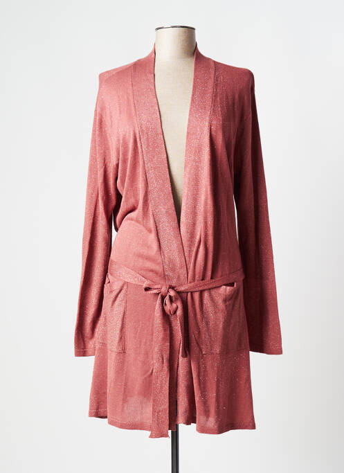 Vestă cu mâneci lungi roz EVA KAYAN femeie