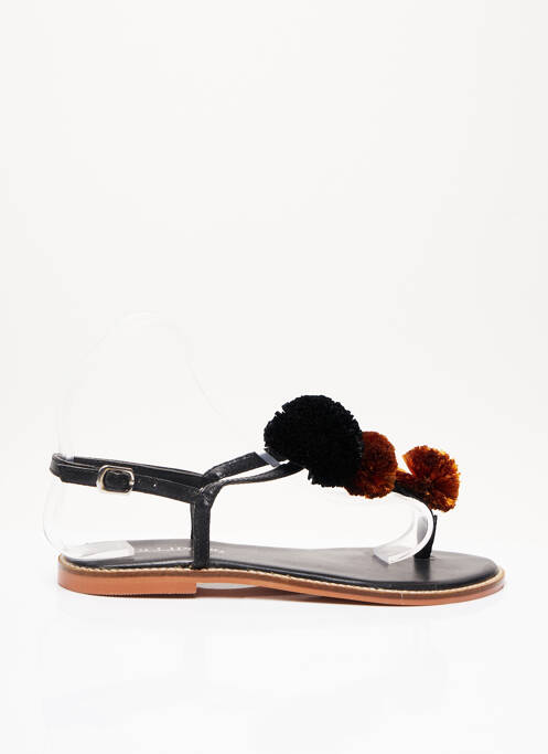 Șlapi negru LOLIPOP femeie