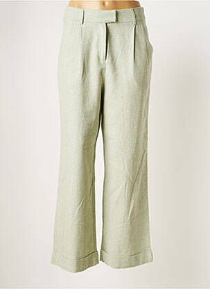 Pantalon larg verde FRNCH femeie