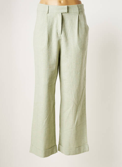 Pantalon larg verde FRNCH femeie