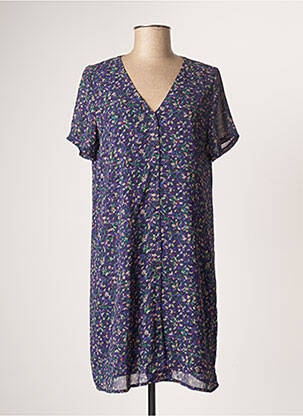 Rochie scurtă violet CERISE BLUE femeie