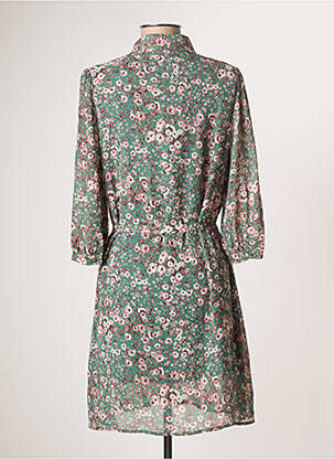 Rochie scurtă mâneci 3/4 mâneci 3/4 verde IT HIPPIE femeie