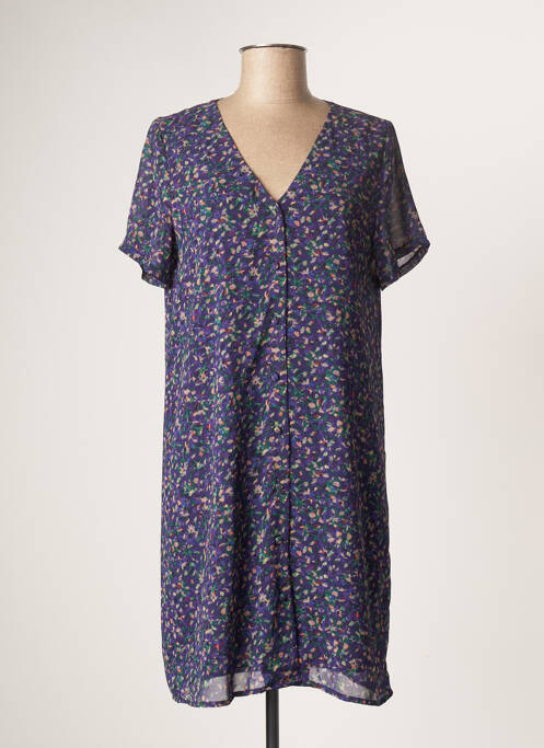 Rochie scurtă violet CERISE BLUE femeie