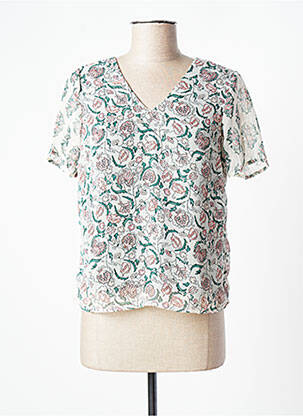 Top mâneci scurte mâneci scurte verde VERO MODA femeie
