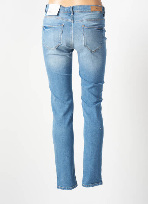 Blugi skinny țesătură brută mărime normală albastru ICHI femme