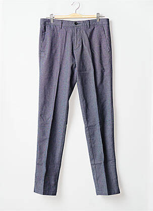 Pantalon chino țesătură melanj mărime normală albastru HUGO BOSS bărbat
