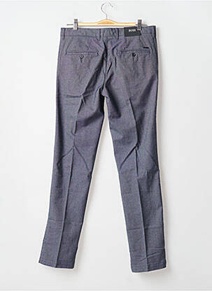 Pantalon chino țesătură melanj mărime normală albastru HUGO BOSS bărbat