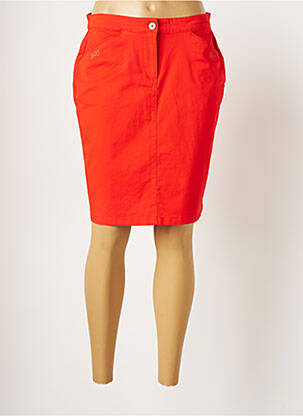 Fustă scurtă portocaliu THALASSA femeie