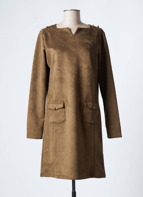 Rochie midi verde THALASSA femeie