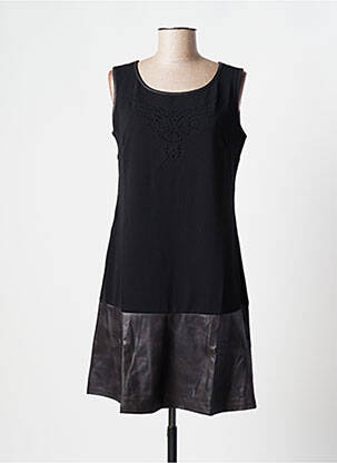 Rochie scurtă fără mâneci fără mâneci negru MOKA'S femeie