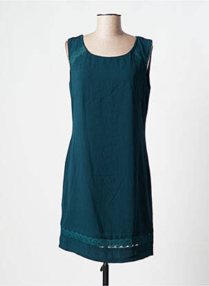 Rochie scurtă fără mâneci fără mâneci verde MOKA'S femeie