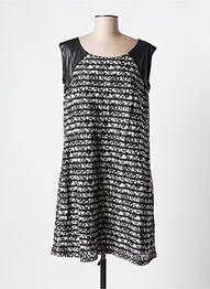Rochie midi fără mâneci fără mâneci negru INFLUX femeie