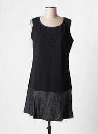 Rochie scurtă fără mâneci fără mâneci negru MOKA'S femme