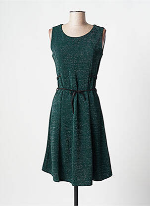 Rochie midi fără mâneci fără mâneci verde MOKA'S femeie