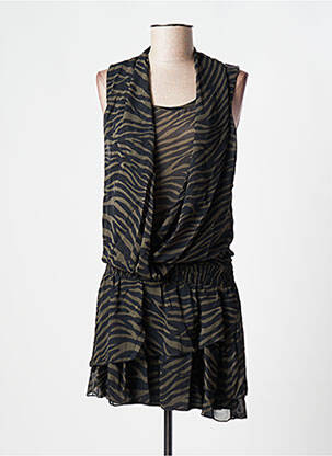 Tunică fără mâneci verde CACHE CACHE femeie