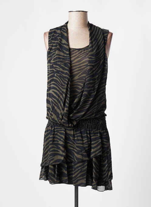 Tunică fără mâneci verde CACHE CACHE femeie