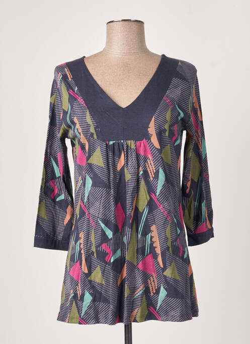 Tricou albastru BLANCHEPORTE femeie