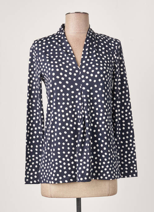 Top albastru BLANCHEPORTE femeie