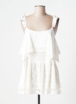 Tunică mâneci lungi alb MY TWIN femeie