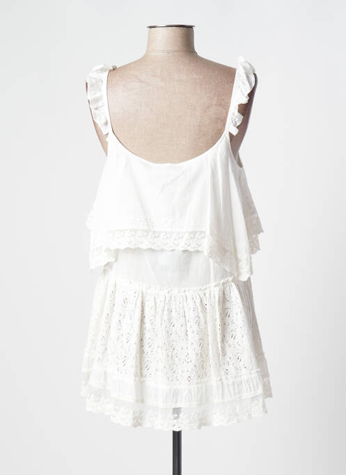 Tunică mâneci lungi alb MY TWIN femeie