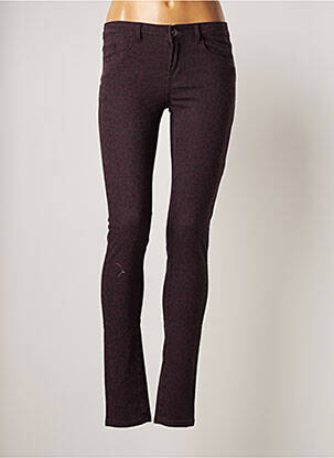 Pantalon slim violet VILA femeie