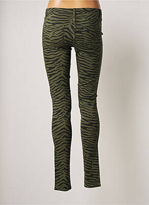 Pantalon slim elasticitate mărime normală verde VILA femeie
