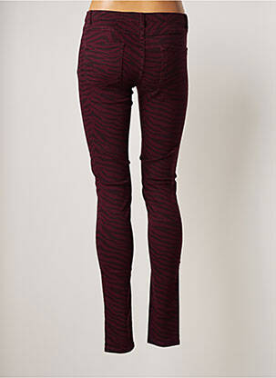 Pantalon slim conic mărime normală roșu VILA femeie
