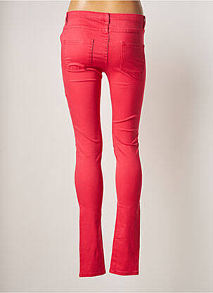 Pantalon slim conic mărime normală roz VILA femeie