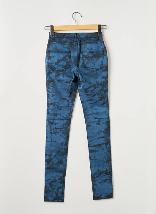 Pantalon slim albastru VILA femeie